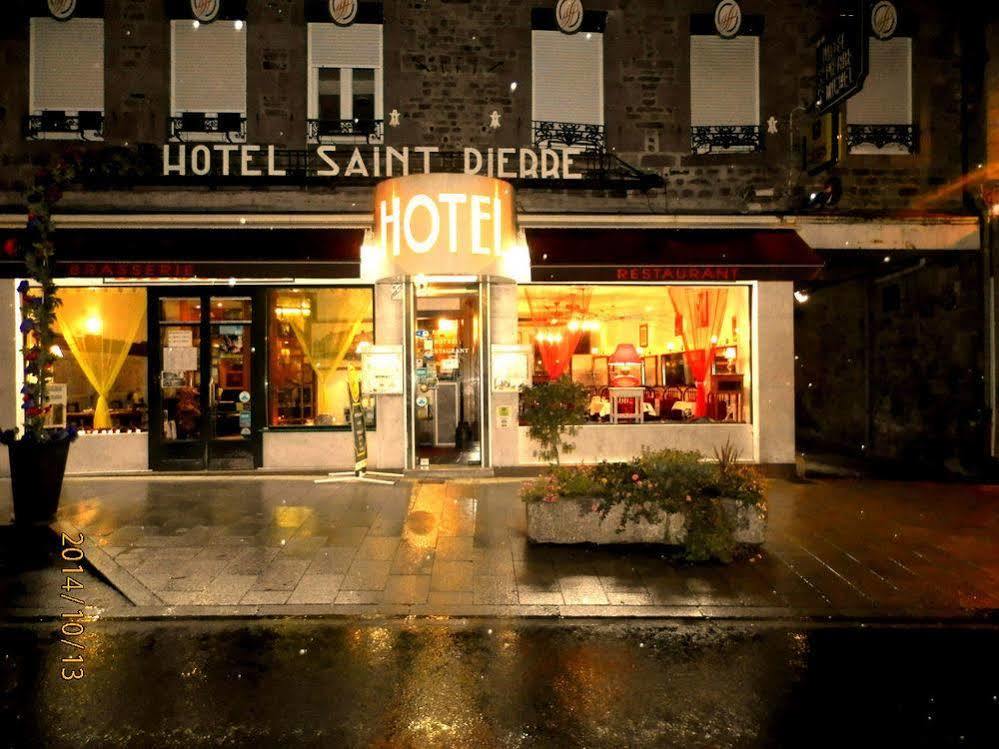 Hotel Saint - Pierre Villedieu-les-Poëles Exterior foto